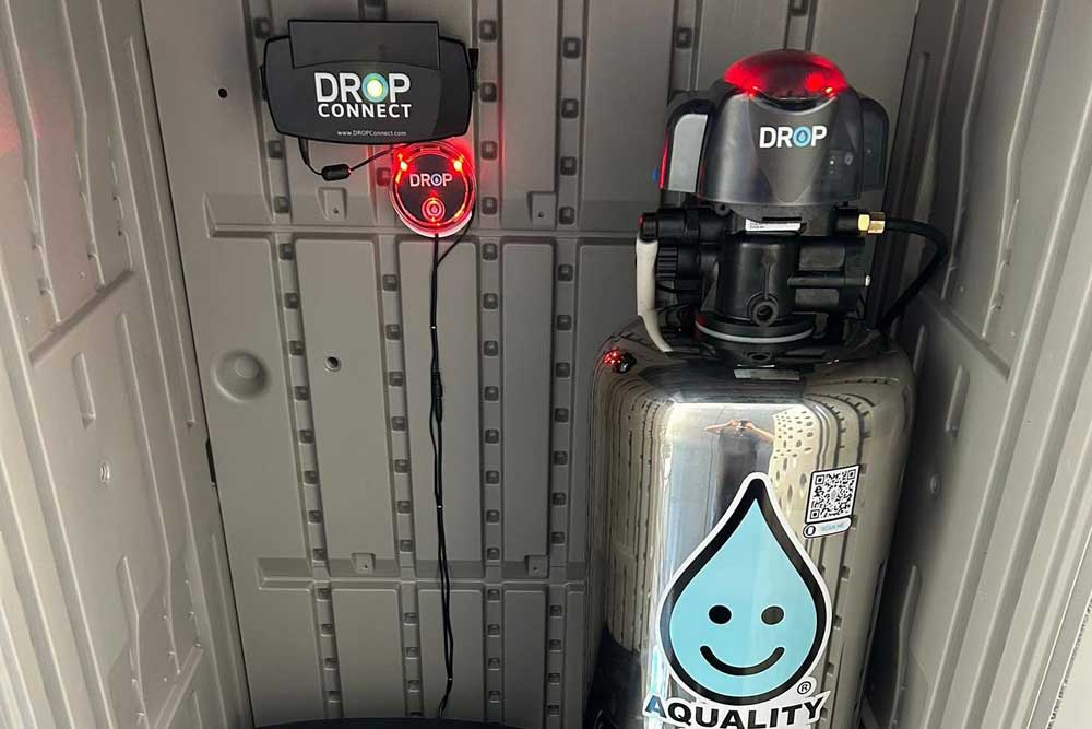 Suavizador de Agua Inteligente WiFi Drop